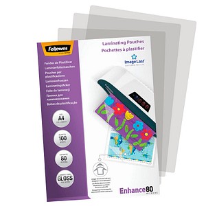 Image 100 Fellowes Enhance80 ImageLast Laminierfolien glänzend für A4