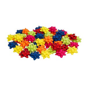 Image PRÄSENT Geschenk-Schleifen matt blau/rot/gelb/grün/pink/orange 10,0 mm x 0,95 m