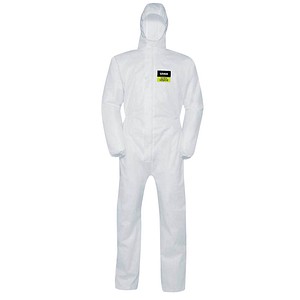 Image uvex unisex Arbeitsoverall weiß Größe M