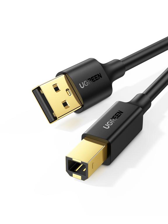 Image UGREEN USB-A zu BM 1,5m Drucker Kabel