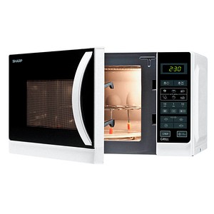Image SHARP R-642 WW Mikrowelle 800 W weiß
