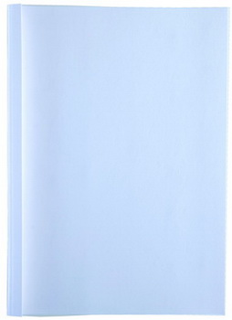 Image Thermobindemappen ledergenarbt weiß 8,0 mm - 80 Stück