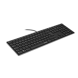 Image speedlink RIVA Slim Metal Scissor Tastatur kabelgebunden schwarz