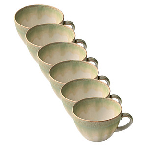 Image 6 HEART & SOUL Kaffeetassen Perfect Match Thyme hellgrün 0,34 l