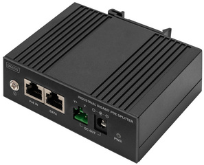 Image DIGITUS Gigabit Ethernet Industrial PoE Splitter, 60 W
