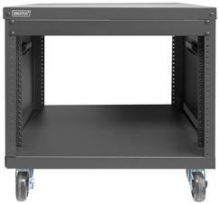 Image DIGITUS 19" Universal-Gestell, mit Rollen, 8HE, schwarz