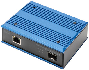 Image DIGITUS Industrial Gigabit Ethernet PoE+ Medienkonverter