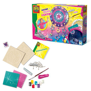 Image SES Creative® Bastelset Traumfänger Galaxy mehrfarbig