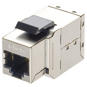 Image LOGILINK Cat.6A RJ45 Keystone Verbinder geschirmt
