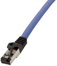 Image LOGILINK RJ45 Netzwerk Anschlusskabel CAT 8.1 S/FTP 10.0 m Blau Halogenfrei