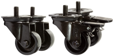 Image LogiLink Rollensatz für 19" Standschränke, 600 kg