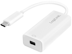 Image LOGILINK Adapter USB 3.2 Gen 1x1 to Mini DP, USB-C,     weiß