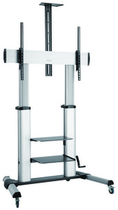 Image LOGILINK TV-Ständer Rollen höhenverstellbar,60-100",max100kg