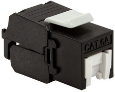 Image LOGILINK Keystone Jack Cat.6A UTP PrimeLine, 180° toolless, 16.8mm AWG 23-26