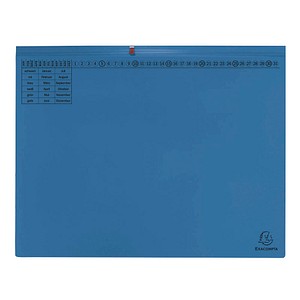 Image 25 Exacompta Hängehefter Exaflex Karton blau 2 x Amtsheftung