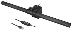 Image LogiLink LED-Klemmleuchte mit USB-Anschluss, schwarz