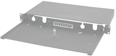 Image LogiLink Frontblende für 19" Spleißbox, 24 Ports, lichtgrau