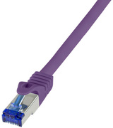 Image LOGILINK C6A099S RJ45 CAT 6a S/FTP 10 m Violett 1 St.