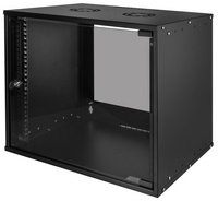 Image LogiLink 19" Wandverteiler ECO, 9 HE, montiert, schwarz