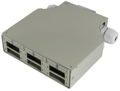 Image LogiLink LWL Hutschienen Spleißbox für LC- oder SC-Kupplung