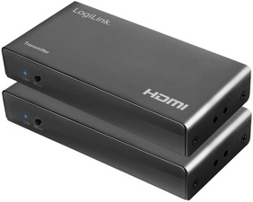 Image LogiLink HDMI Extender Set über LAN/KVM/2xUSB-A/1080p/HDCP/