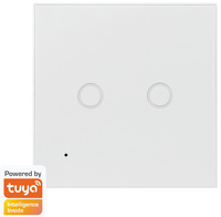 Image LogiLink Wi-Fi Smart Wandschalter, 2-fach, weiß