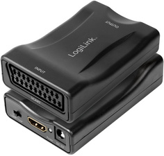 Image LogiLink Scart - HDMI Video-Konverter, schwarz