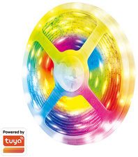 Image LogiLink Wi-Fi Smart RGB-LED-Lichtband, selbstklebend, 5 m