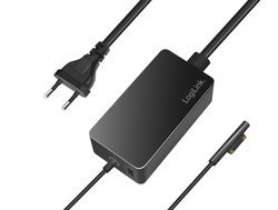 Image LogiLink Netzteil für Surface Notebooks, 65 Watt, schwarz