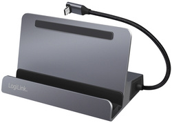 Image LogiLink USB 3.2 Gen1 Dockingstation mit Halterung, 6-Port