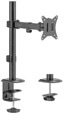 Image LogiLink Monitorarm, Armlänge: 200 mm, schwarz