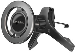 Image LogiLink 3-Punkt-Smartphone-KFZ-Magnethalter, schwarz