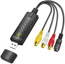 Image LogiLink USB 2.0 Audio und Video Grabber, schwarz