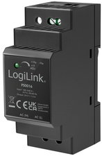 Image LogiLink Hutschienen-Netzteil, 36 Watt, 24 Volt, schwarz
