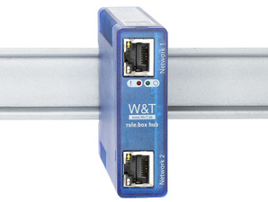 Image W&T Edge Computer rule.box hub, Industrie 4.0, Node-RED