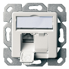 Image TELE. Dose AMJ45 UP/50 Kat. 6A, perlweiß