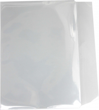 Image Dokumententaschen Sammeltaschen A4 glatt glasklar economy mit Klappe - 50 Stück