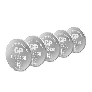 Image GP BATTERIES GPCR2430-7C5 Knopfzelle CR 2430 Lithium 3 V 5 St.