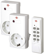 Image BRENNENSTUHL Funkschalt-Set RCS 1000N Comfort weiß (1507150)