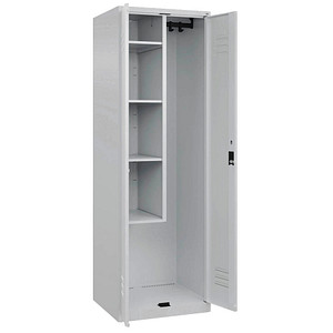 Image CP Putzmittelschrank Classic Plus 080100-00-S10008 lichtgrau 60,0 x 50,0 x 185,0 cm, aufgebaut