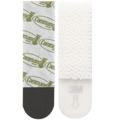 Image 3M Command Bildermanagement - Bilder-Montagestreifen, klein weiß, repositionier