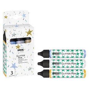 Image KREUL Glitter Pen, 3er Set