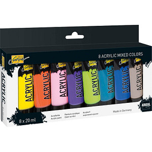 Image KREUL Acrylfarbe SOLO Goya Acrylic, 20 ml, 8er-Set