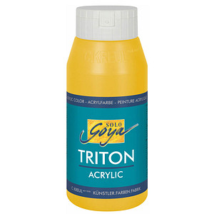 Image KREUL Acrylfarbe SOLO Goya TRITON, gold, 750 ml