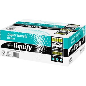 Image wepa Papierhandtücher liquify Interfold-Falzung 2-lagig 3.750 Tücher