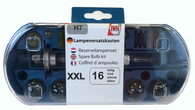 Image IWH KFZ-Lampenersatzkasten H7, 16-teilig