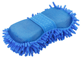 Image IWH Mikrofaserschwamm, 250 x 120 x 60 mm, blau