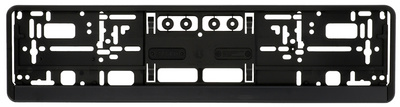 Image cartrend Kennzeichenhalter, schwarz