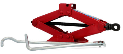 Image cartrend KFZ-Scherenwagenheber mit Kurbel, 1t