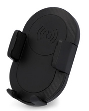 Image cartrend Wireless-KFZ-Smartphonehalter, schwarz